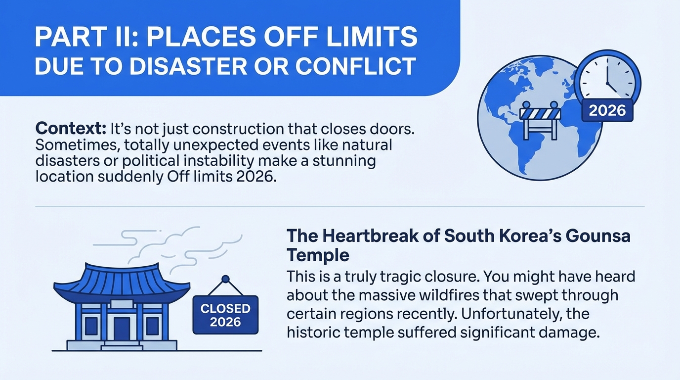 Part II: Places Off Limits Due to Disaster or Conflict